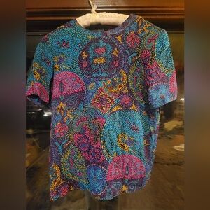 Colorful Patterned Top